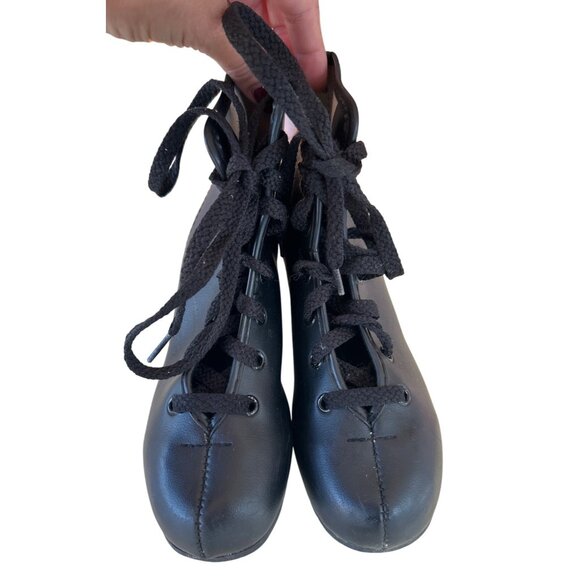 Vintage Brookfield FirStee Figure Skates Style 11 Beginners Black Double Runner - Picture 6 of 8